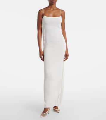 Tourni leather-trimmed mesh pumps | Jacquemus