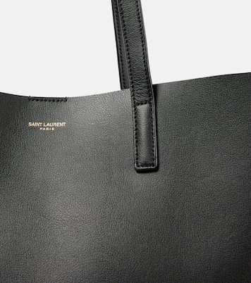 Sac Shopping E/W en cuir | Saint Laurent