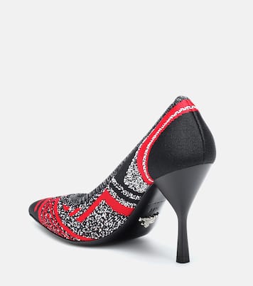 Stretch-knit pumps | Prada