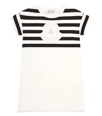 Kleid aus Stretch-Baumwolle | Moncler Enfant
