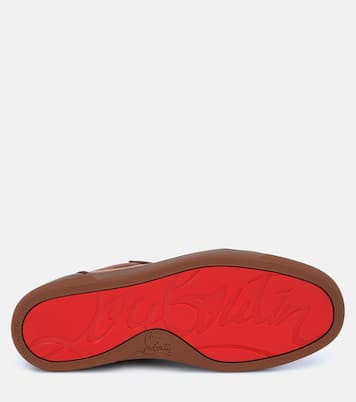 Louis Junior silk-satin sneakers | Christian Louboutin