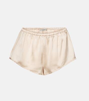 Shorts Venice in raso di seta | Asceno