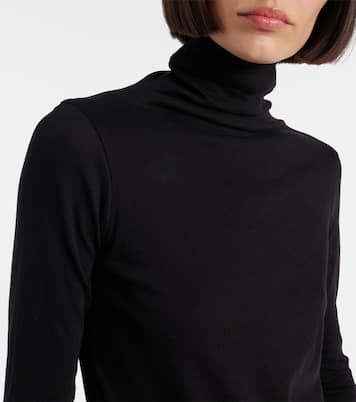 Top Essential en coton à col roulé | Vince