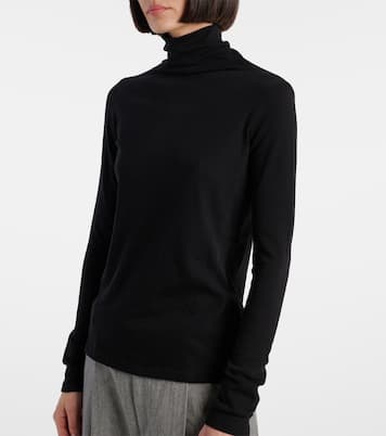 Top Essential en coton à col roulé | Vince