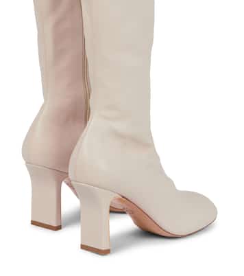 Ivy faux leather over-the-knee boots | Stella McCartney