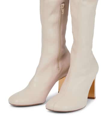 Ivy faux leather over-the-knee boots | Stella McCartney