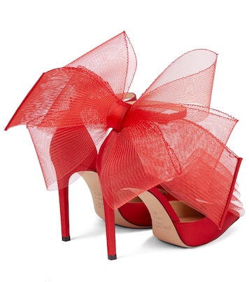 Averly 100 bow-trimmed pumps | Jimmy Choo