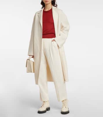 Thea high-rise cady straight pants | Joseph