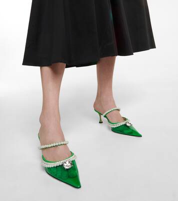 Verzierte Mules | Mach & Mach
