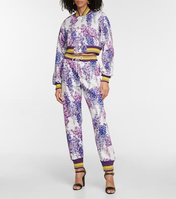 Chaqueta estampada cropped | Dolce&Gabbana