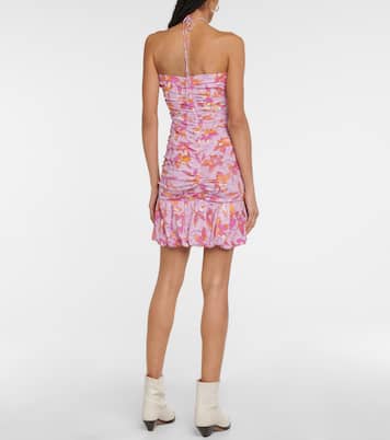 Stacy floral halterneck minidress | Isabel Marant