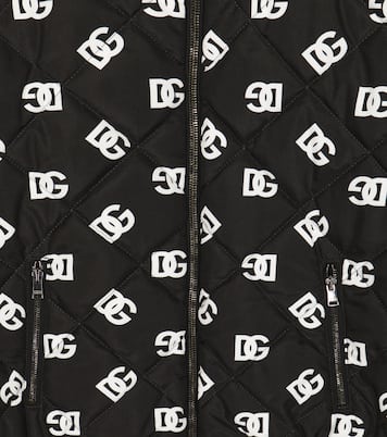 Printed bomber jacket | Dolce&Gabbana Kids