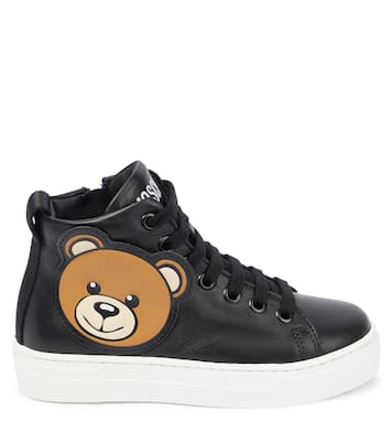 Baskets en cuir | Moschino Kids