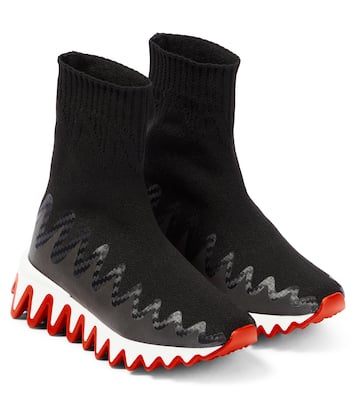 Sneakers Mini Sharky in maglia | Christian Louboutin Kids