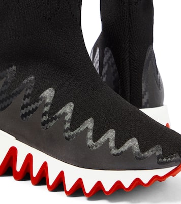 Sneakers Mini Sharky in maglia | Christian Louboutin Kids