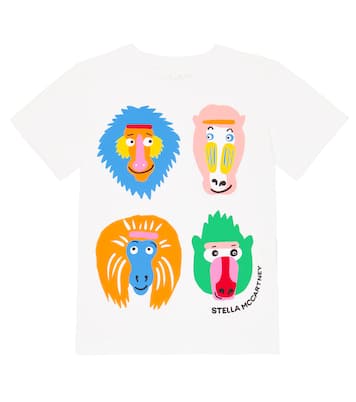 프린트 코튼 저지 티셔츠 | Stella McCartney Kids