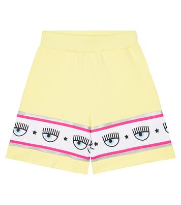 x Chiara Ferragni - Pantaloncini in misto cotone | Monnalisa