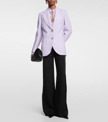 Blazer de botonadura simple | Victoria Beckham