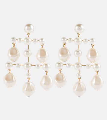 Orecchini Imogene con perle bijoux | Jennifer Behr
