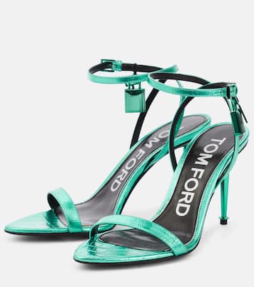 Sandales Padlock en cuir | Tom Ford