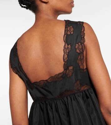 Midikleid mit Spitze | Prada