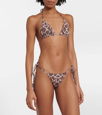 Culotte de bikini à fleurs | Bananhot