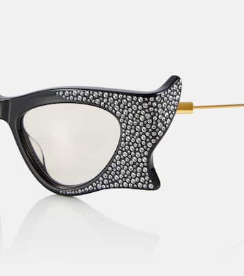 Verzierte Cat-Eye-Sonnenbrille | Gucci