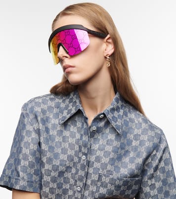 Occhiali da sole a maschera | Gucci