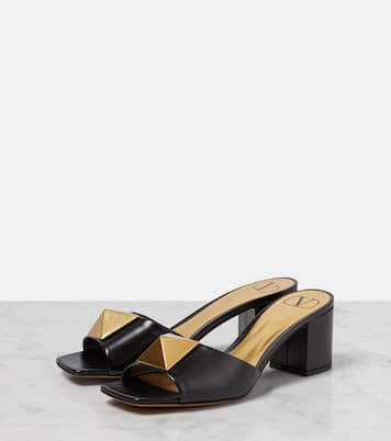 Sandali One Stud in pelle | Valentino Garavani