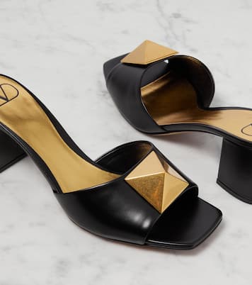 Sandali One Stud in pelle | Valentino Garavani