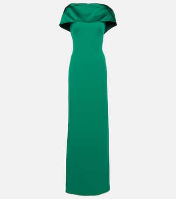 Inaya crêpe gown | Safiyaa
