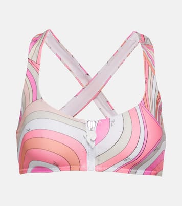 Top bikini Iride con stampa | Pucci
