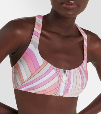 Top bikini Iride con stampa | Pucci