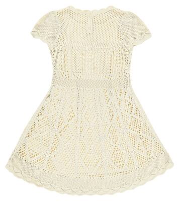 Vestido en pointelle de algodón | Polo Ralph Lauren Kids