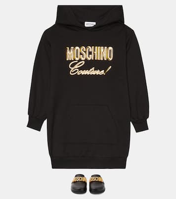 Mules VLogo en cuir | Moschino Kids