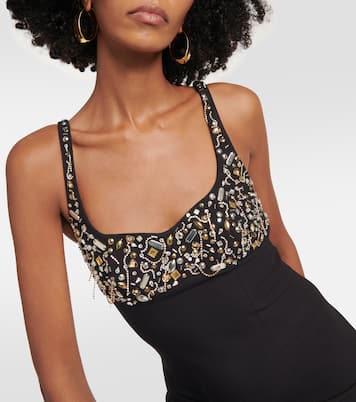 Verzierte Robe Beatriz | Safiyaa
