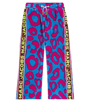 Printed cotton terry sweatpants | Marc Jacobs Kids