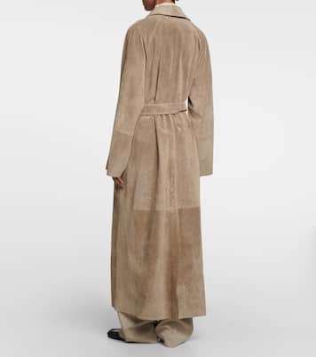 Manteau Poseidone en daim | The Row