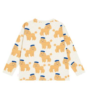 Camiseta Tiny Poodle de mezcla de algodón | Tinycottons