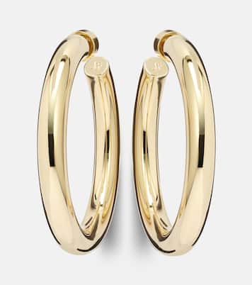 Samira Baby 10kt gold-plated hoop earrings | Jennifer Fisher