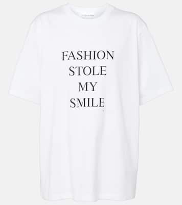 Cotton jersey T-shirt  | Victoria Beckham