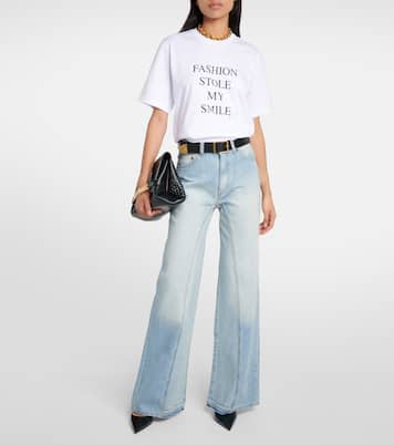 Cotton jersey T-shirt  | Victoria Beckham