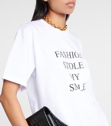 Cotton jersey T-shirt  | Victoria Beckham