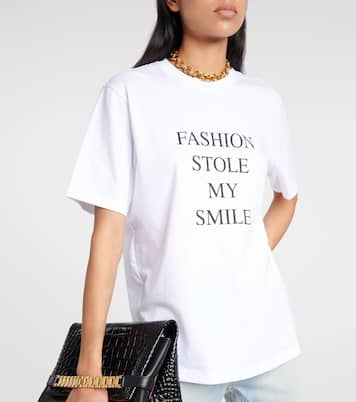 Cotton jersey T-shirt  | Victoria Beckham