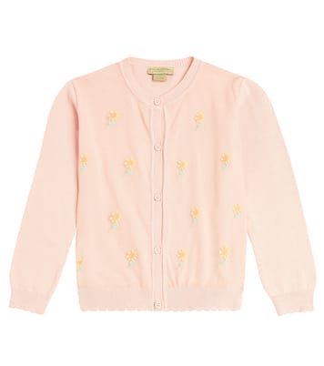 Cárdigan de algodón floral | Stella McCartney Kids