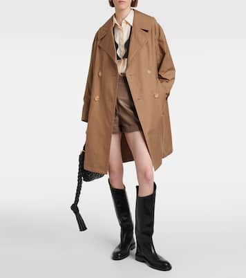 Gabardina de sarga de algodón | Max Mara