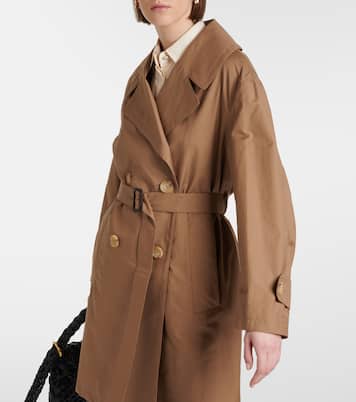 Gabardina de sarga de algodón | Max Mara