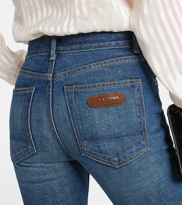 High-Rise Straight Jeans | Tom Ford