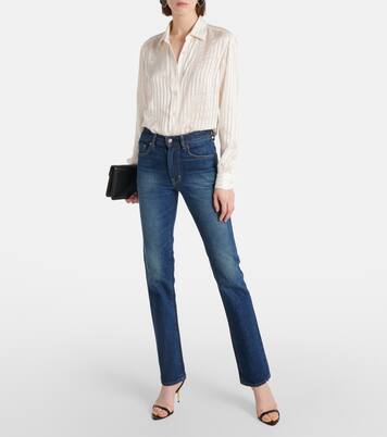 High-Rise Straight Jeans | Tom Ford