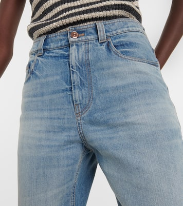 Jean tapered  à taille mi-haute | Brunello Cucinelli